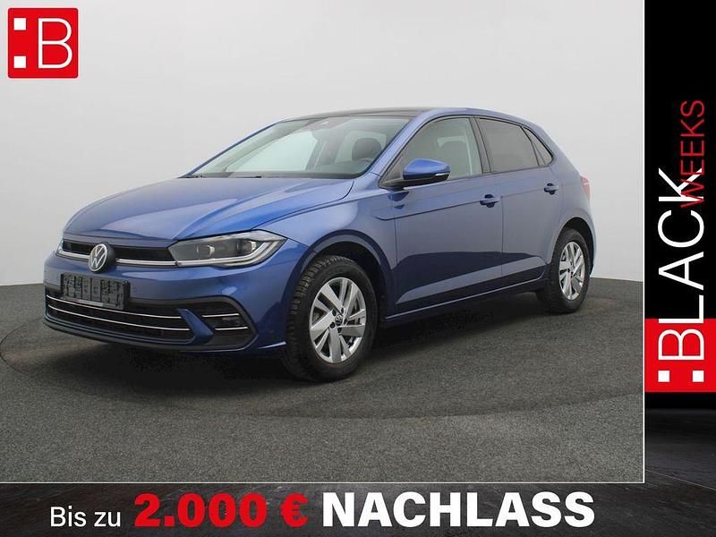 Blau Gebraucht 2024 VW Polo IQ Drive Limousine | 22.250 € (Fairer Preis) - Bild 1/2