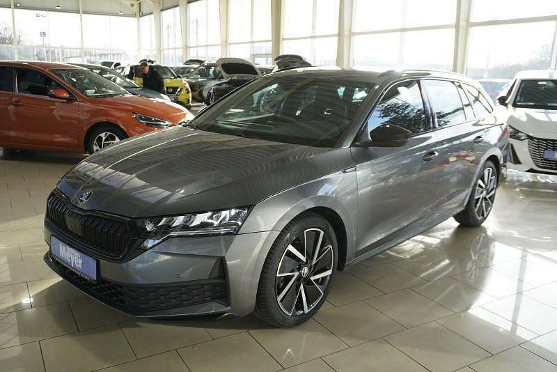 Grau Neu 2024 Skoda Octavia SportLine Kombi | 34.910 € (Fairer Preis) - Bild 1/4