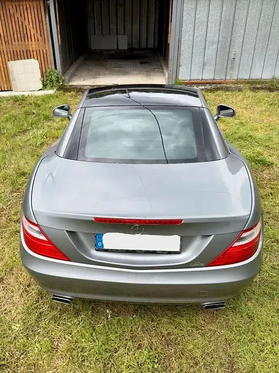 Gebraucht Mercedes SLK200 184 PS (135 kW) 2013 Grau Cabrio