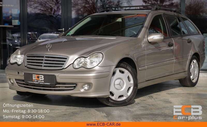 Silber Gebraucht 2006 Mercedes C200 Kombi | 990 € (Superpreis) - Bild 1/4
