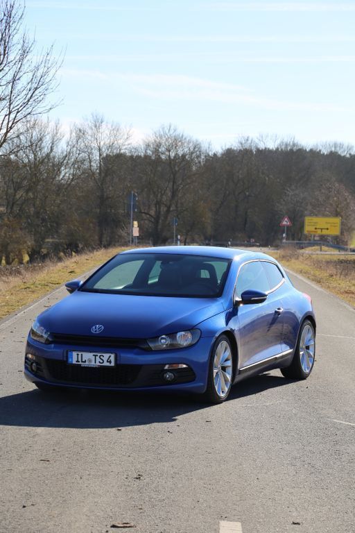 Blau Gebraucht 2009 VW Scirocco Coupé | 7.999 € (Fairer Preis) - Bild 1/4