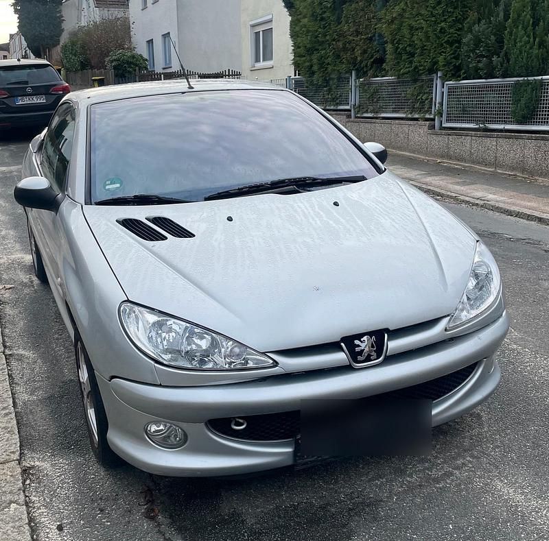 Silber Gebraucht 2003 Peugeot 206 CC Cabrio | 1.100 € (Guter Preis) - Bild 1/4