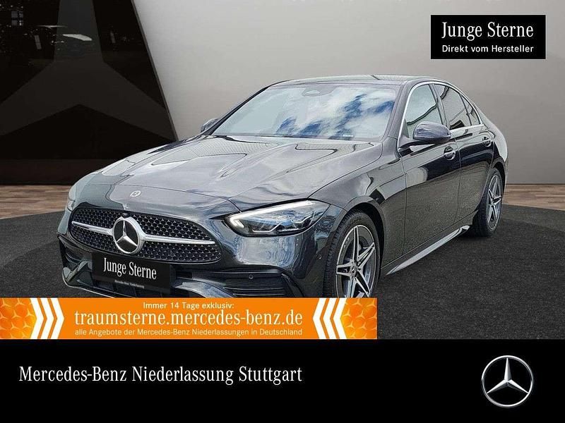 Grau Gebraucht 2024 Mercedes C180 Advanced Limousine | 38.370 € (Fairer Preis) - Bild 1/3
