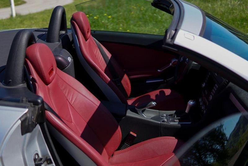 Gebraucht Mercedes SLK200 163 PS (119 kW) 2005 Silber Cabrio