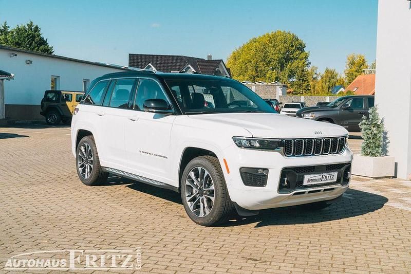 Weiß Neu 2025 Jeep Grand Cherokee Overland SUV | 63.870 € (Fairer Preis) - Bild 1/4