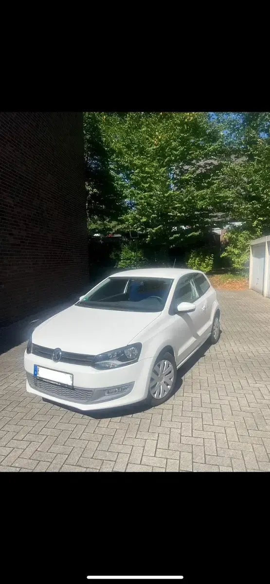 Gebraucht VW Polo Team 60 PS (44 kW) 2010 Weiß Kleinwagen
