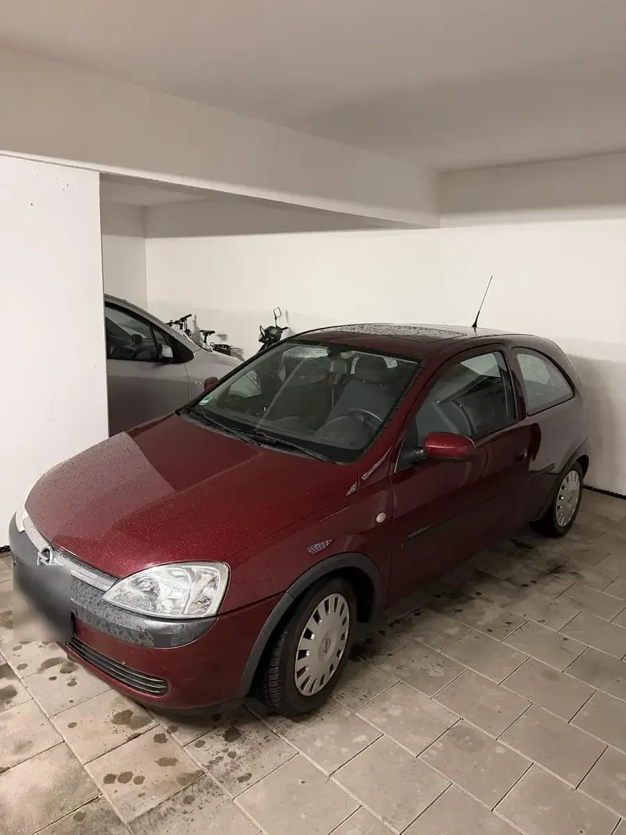 Gebraucht Opel Corsa 59 PS (43 kW) 2003 Rot Kleinwagen