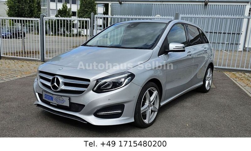 Silber Gebraucht 2016 Mercedes B200 Urban Van / Kleinbus | 13.880 € (Fairer Preis) - Bild 1/4