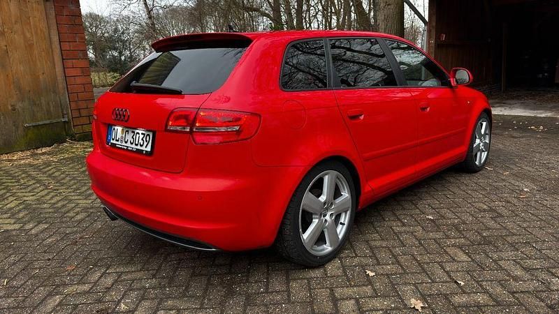 Gebraucht Audi A3 S-Line 160 PS (117 kW) 2009 Rot Kleinwagen