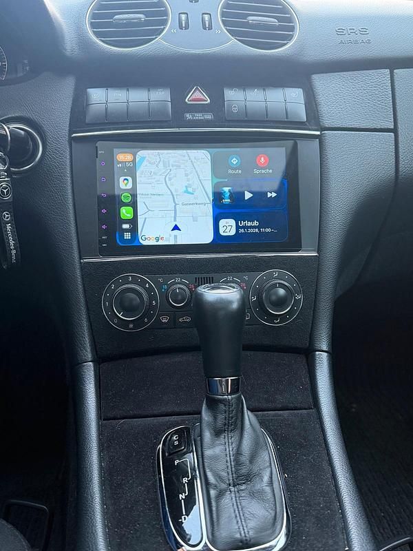 Gebraucht Mercedes CLK200 163 PS (119 kW) 2006 Beige Coupé