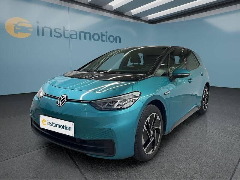Blau Gebraucht 2021 VW ID.3 Pro Kleinwagen | 21.999 € (Superpreis) - Bild 1/4