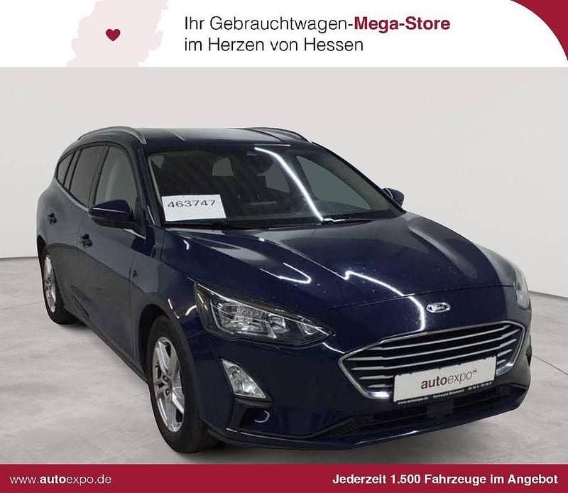 Blau Gebraucht 2020 Ford Focus Cool & Connect Limousine | 12.989 € (Superpreis) - Bild 1/3