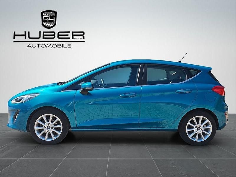 Gebraucht Ford Fiesta Titanium 101 PS (74 kW) 2019 Blue wave Kleinwagen
