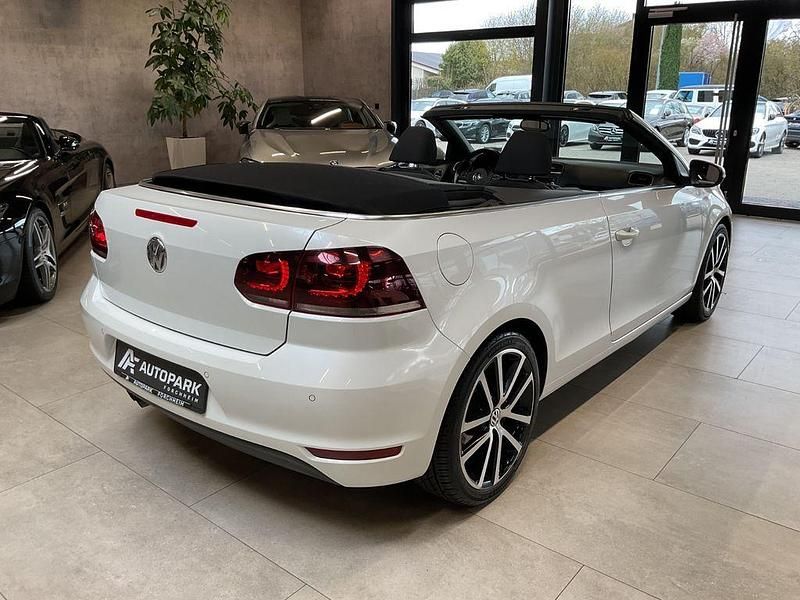Brugt VW Golf Cabriolet 140 HK (102 kW) 2012 Hvid Cabriolet