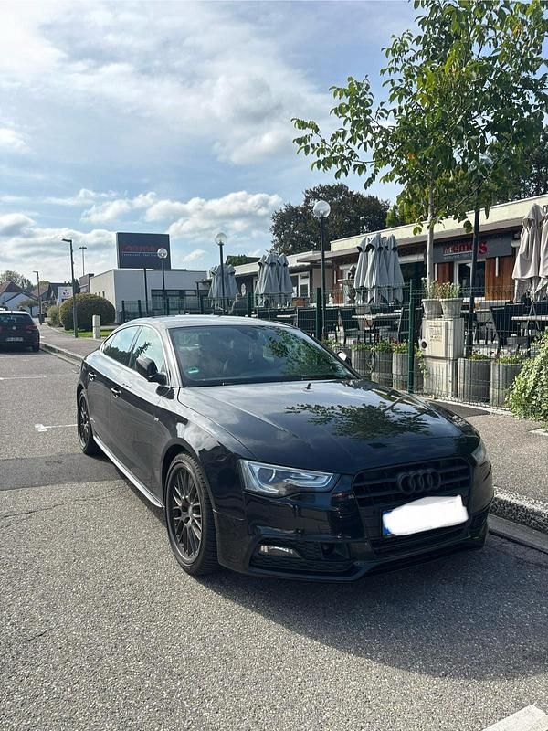 Schwarz Gebraucht 2012 Audi A5 Sportback S-Line Limousine | 12.700 € (Fairer Preis) - Bild 1/4