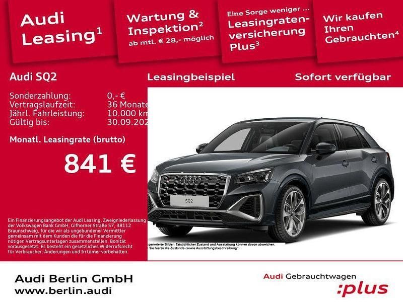 Sepangblau, perleffekt Gebraucht 2024 Audi SQ2 Ambiente SUV | 59.300 € - Bild 1/3