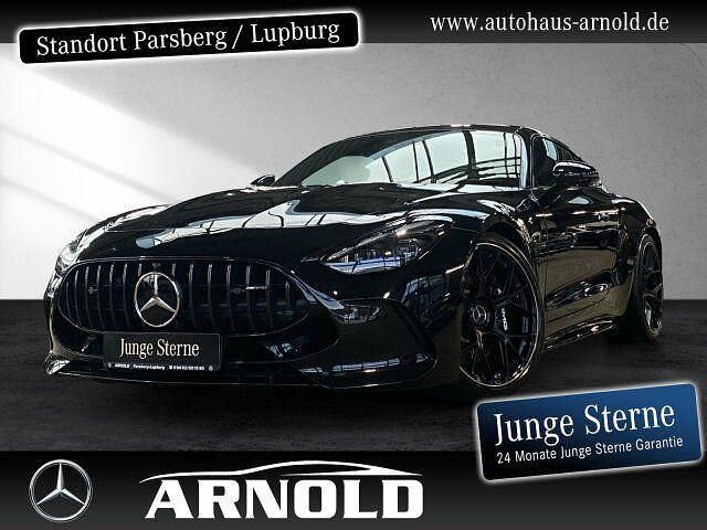 Schwarz (obsidianschwarz) Gebraucht 2024 Mercedes AMG GT AMG Coupé | 156.490 € - Bild 1/4
