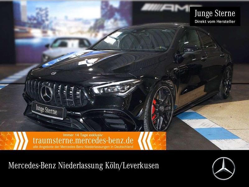 Schwarz Gebraucht 2024 Mercedes CLA45 AMG AMG Limousine | 63.390 € (Teuer) - Bild 1/3