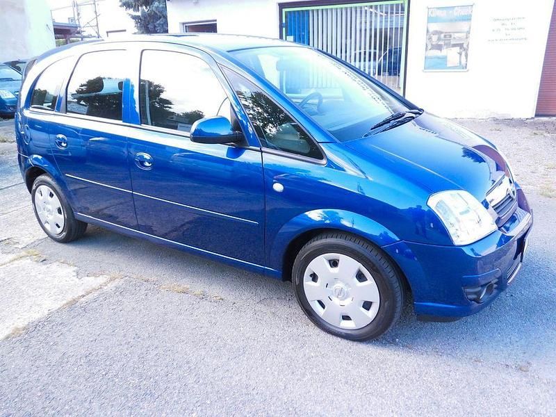 Gebraucht Opel Meriva Edition 105 PS (77 kW) 2007 Blau Van / Kleinbus