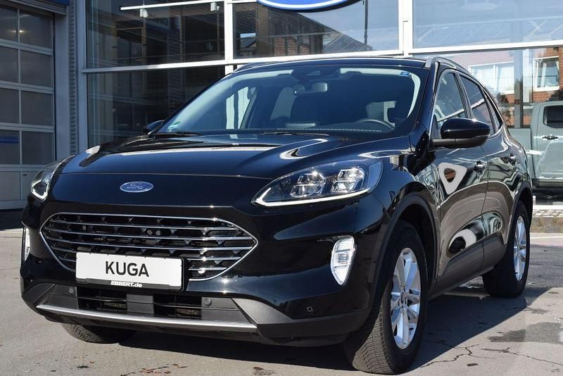 Schwarz Gebraucht 2021 Ford Kuga Titanium X SUV | 24.950 € (Fairer Preis) - Bild 1/4