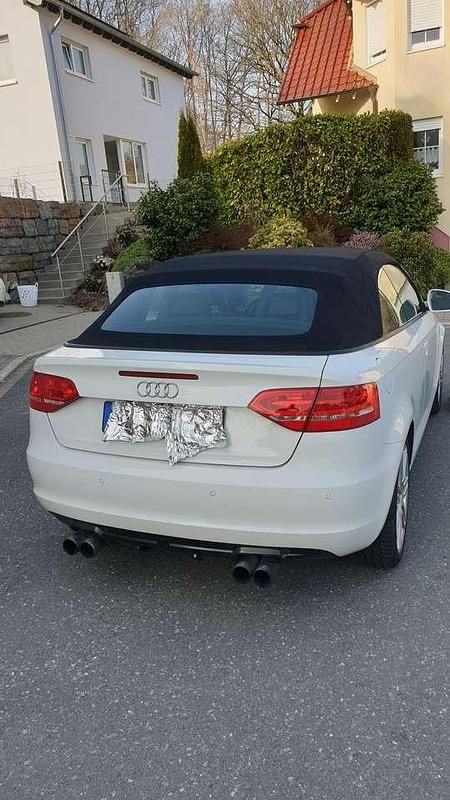 Gebraucht Audi Cabriolet S-Line 200 PS (147 kW) 2009 Weiß Cabrio