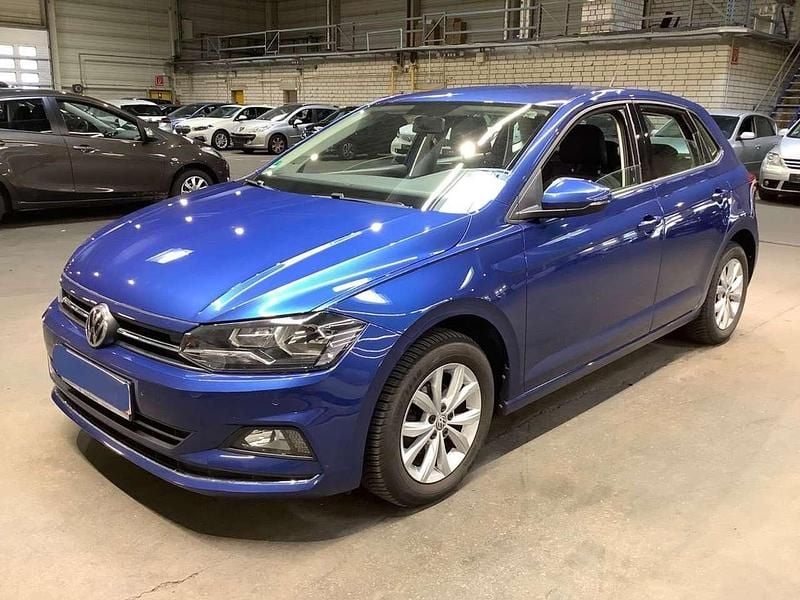 Blau Gebraucht 2019 VW Polo Highline Limousine | 12.950 € (Superpreis) - Bild 1/4