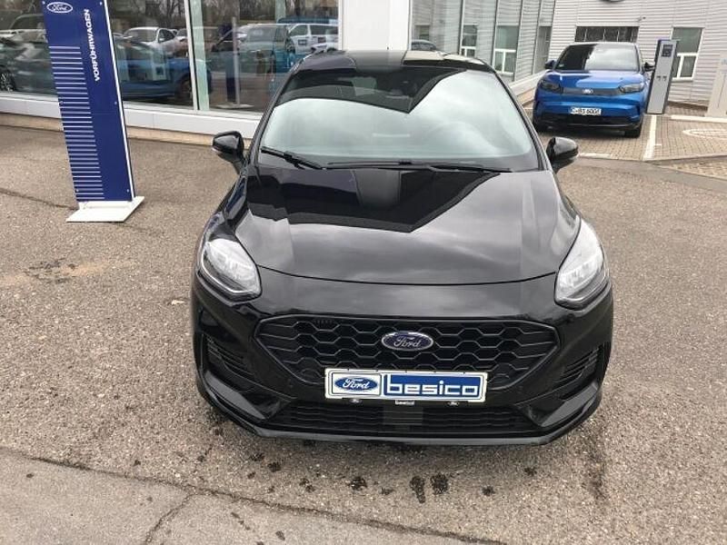 Gebraucht Ford Fiesta ST-Line 101 PS (74 kW) 2023 Obsidianschwarz metallic (schwarz) Kleinwagen