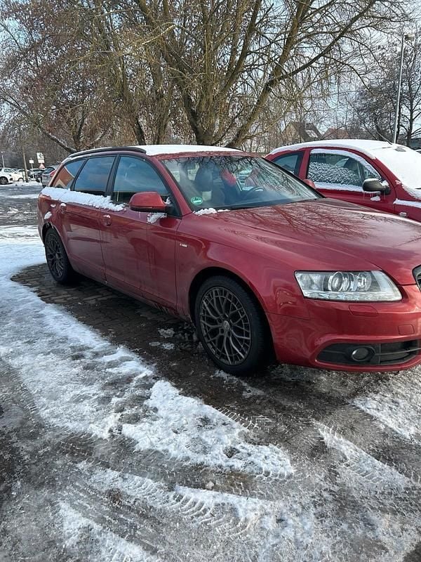 Rot Gebraucht 2011 Audi A6 S-Line Kombi | 13.800 € (Teuer) - Bild 1/4