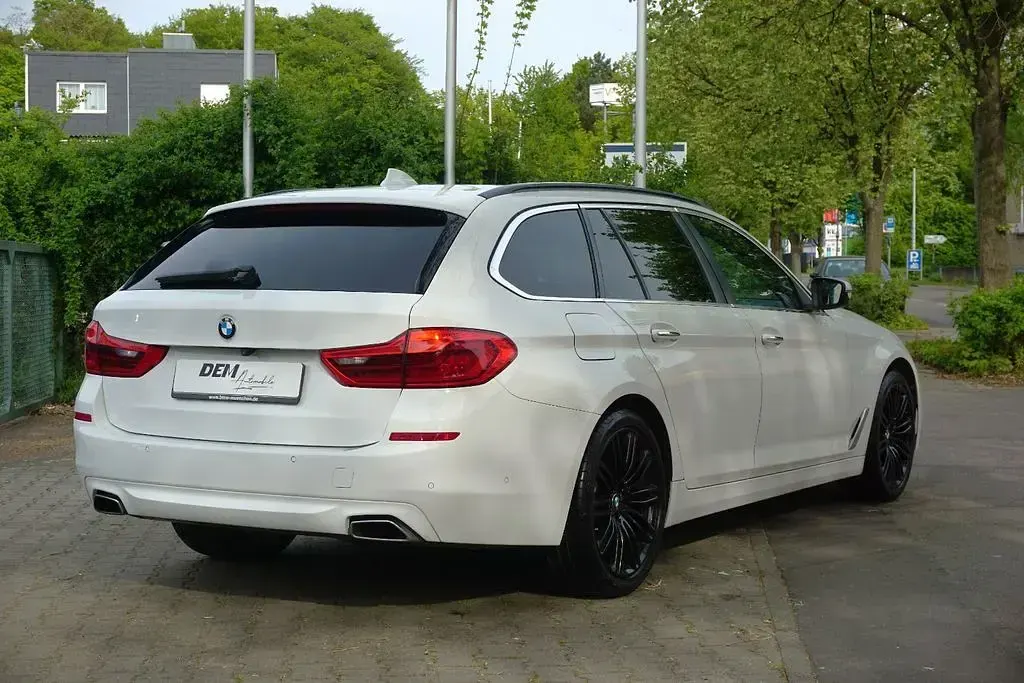 Brugt BMW 540 Performance 320 HK (235 kW) 2018 Hvid Sedan