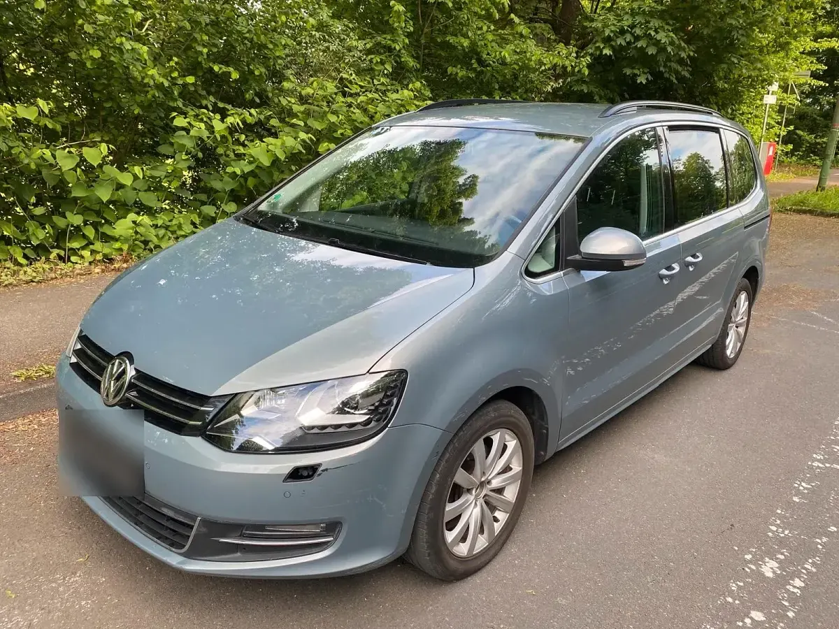 Gebraucht VW Sharan 150 PS (110 kW) 2010 Blau Van / Kleinbus