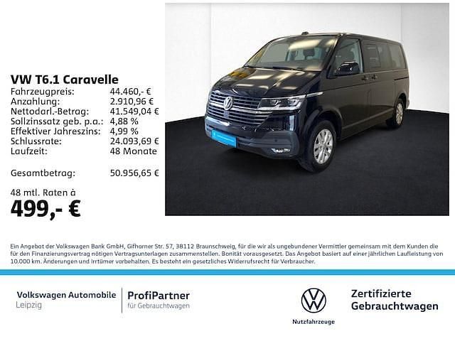 Schwarz Gebraucht 2023 VW T6.1 Trendline Van | 44.460 € (Superpreis) - Bild 1/3