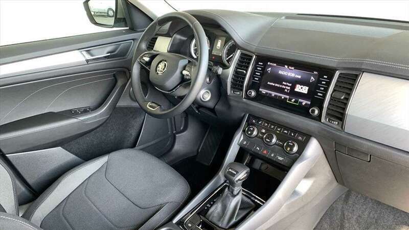 Gebraucht Skoda Kodiaq Ambition 150 PS (110 kW) 2022 Grau / stahlgrau / uni SUV