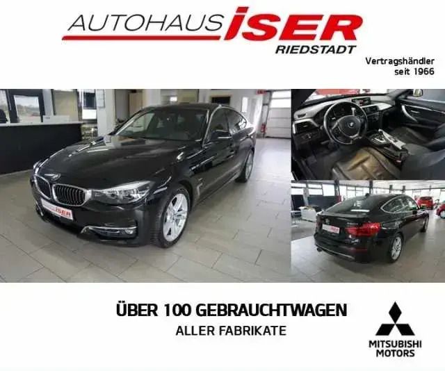 Schwarz metallic Gebraucht 2018 BMW 320 Luxury Line Limousine | 21.390 € (Fairer Preis) - Bild 1/4
