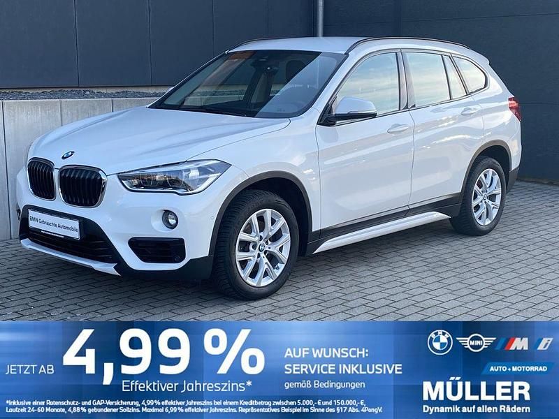 Weiß Gebraucht 2019 BMW X1 Sport Line SUV | 21.190 € (Fairer Preis) - Bild 1/4