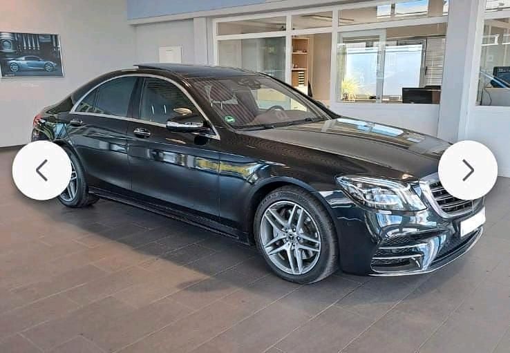 Schwarz Gebraucht 2020 Mercedes S350 AMG line Limousine | 57.000 € (Guter Preis) - Bild 1/4
