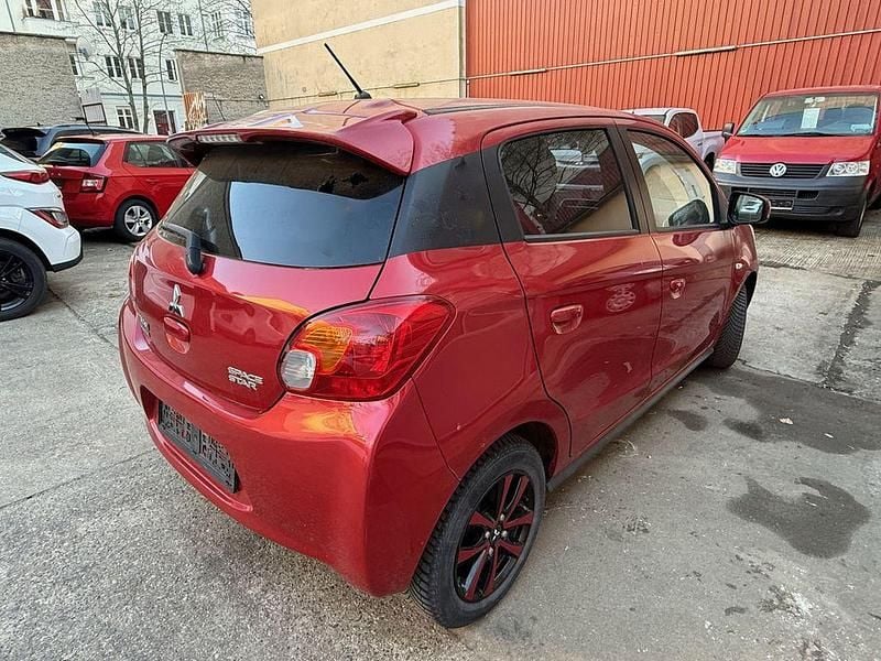 Second-hand Mitsubishi Space Star Diamant Edition 80 CP (58 kW) 2016 Roșu Hatchback