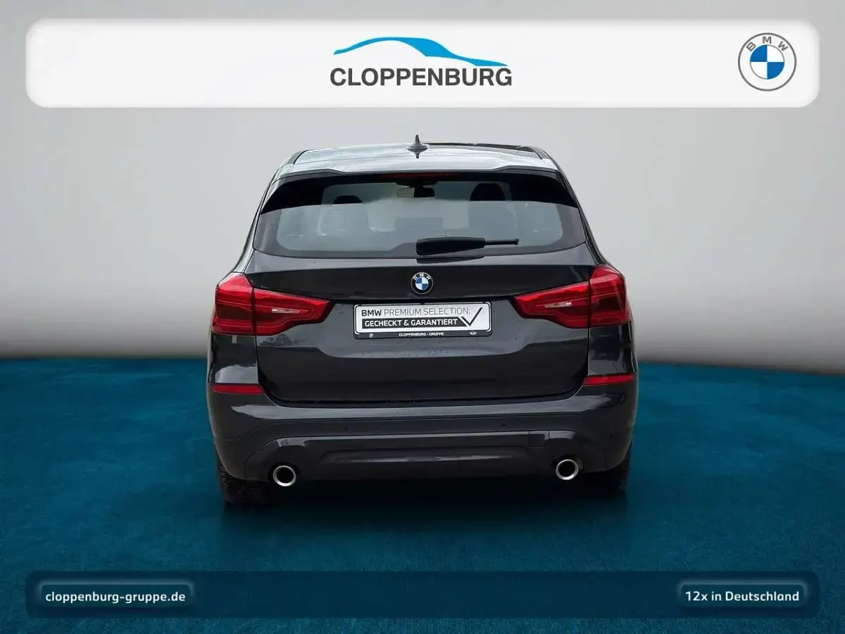 Gebraucht BMW X3 Advantage 184 PS (135 kW) 2019 Sophistograu brillanteffekt SUV
