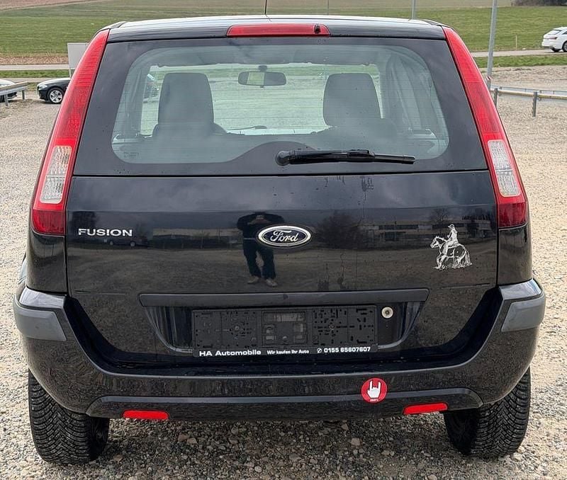 Gebraucht Ford Fusion Fun X 75 PS (55 kW) 2006 Schwarz Kleinwagen