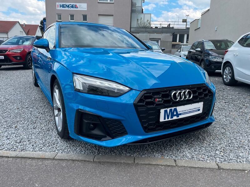Turboblau Gebraucht 2021 Audi S5 Sportback Sport Kleinwagen | 44.900 € (Fairer Preis) - Bild 1/4