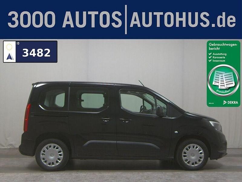 Gebraucht Opel Combo Life Edition 102 PS (75 kW) 2021 Nacht schwarz/noir onyx Van / Kleinbus