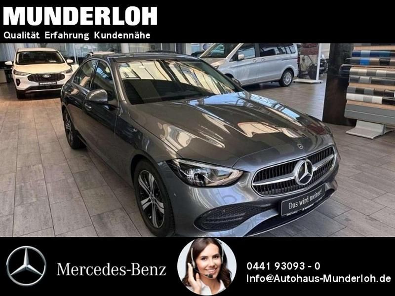 Metalliclack selenitgrau Gebraucht 2023 Mercedes C200 Avantgarde Limousine | 38.900 € (Fairer Preis) - Bild 1/4