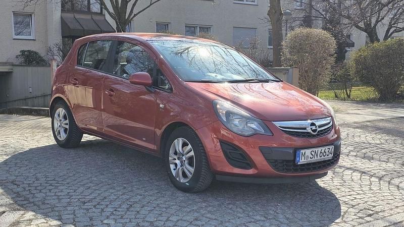 Gebraucht Opel Corsa Active 87 PS (63 kW) 2013 Rot Kleinwagen