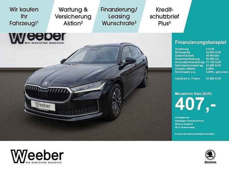 Gebraucht Skoda Superb Selection 150 PS (110 kW) 2025 Schwarz Kombi