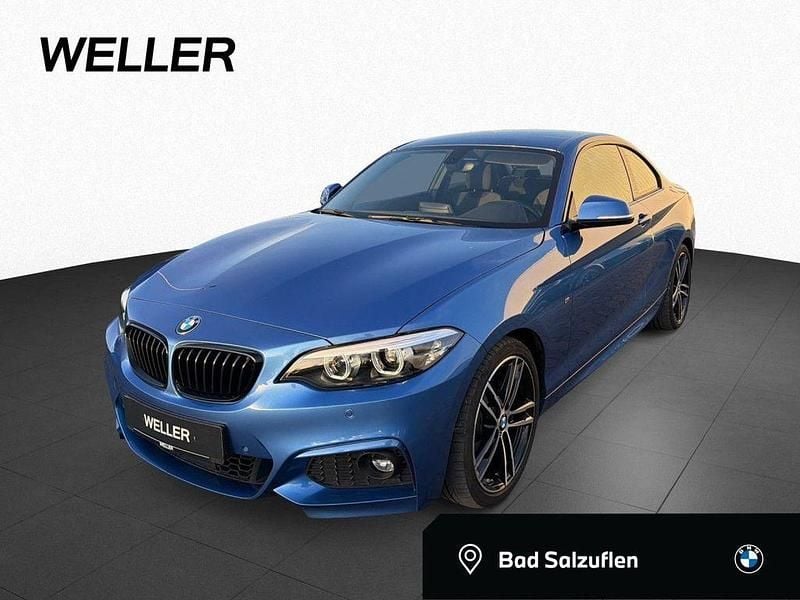 Blau Gebraucht 2019 BMW 220 M Sport Coupé | 23.350 € (Guter Preis) - Bild 1/4