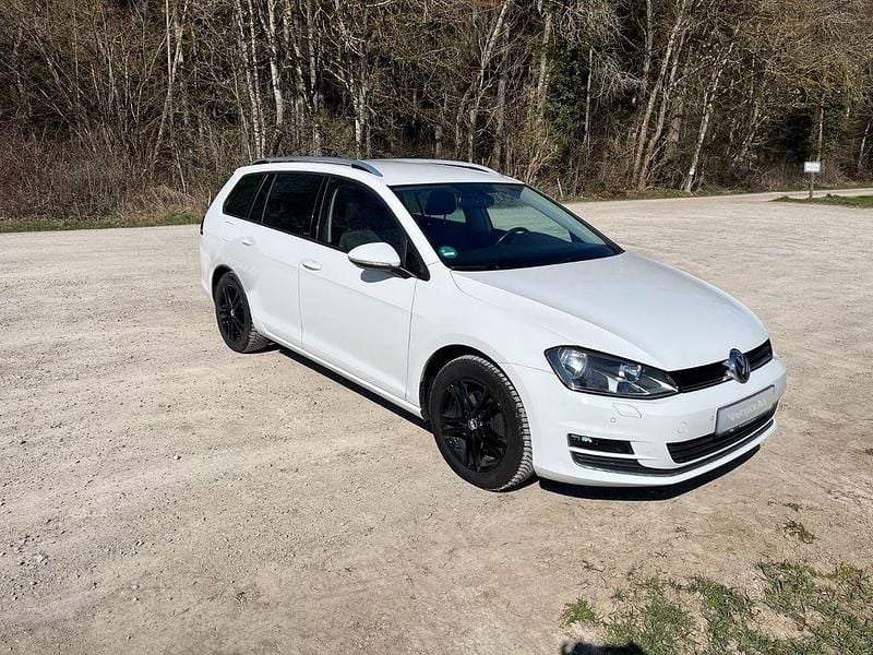 Gebraucht VW Golf VII Allstar 110 PS (80 kW) 2016 Weiß Kombi