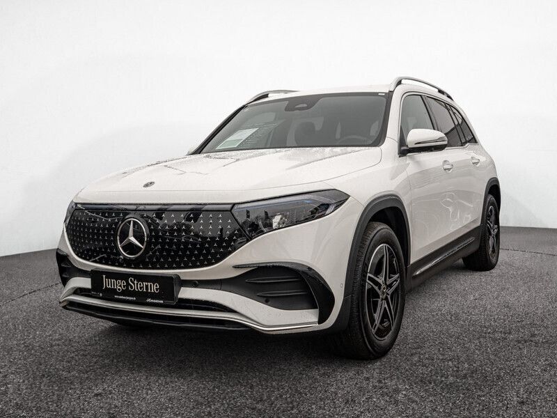 Weiss unilack polarweiss Gebraucht 2024 Mercedes EQB300 AMG SUV | 43.880 € (Teuer) - Bild 1/4