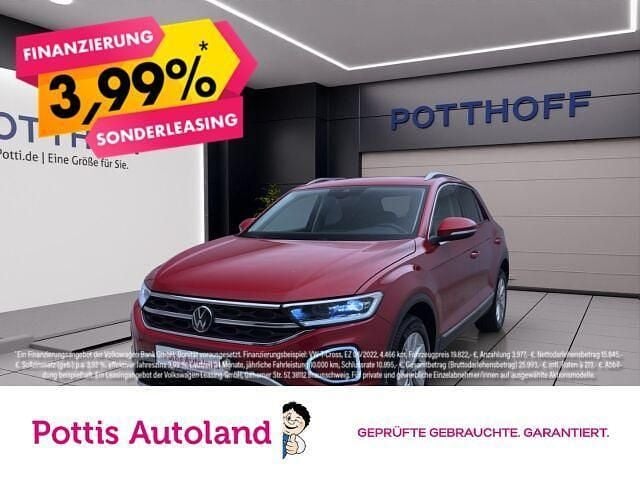 Rot Gebraucht 2023 VW T-Roc Style SUV | 22.777 € (Fairer Preis) - Bild 1/4