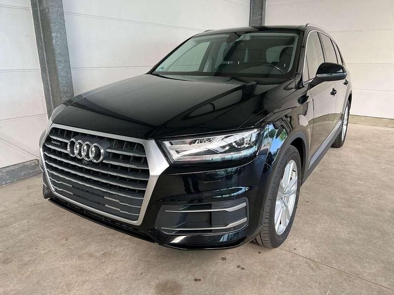 Tiefschwarz Gebraucht 2017 Audi Q7 Sport SUV | 29.780 € (Guter Preis) - Bild 1/3
