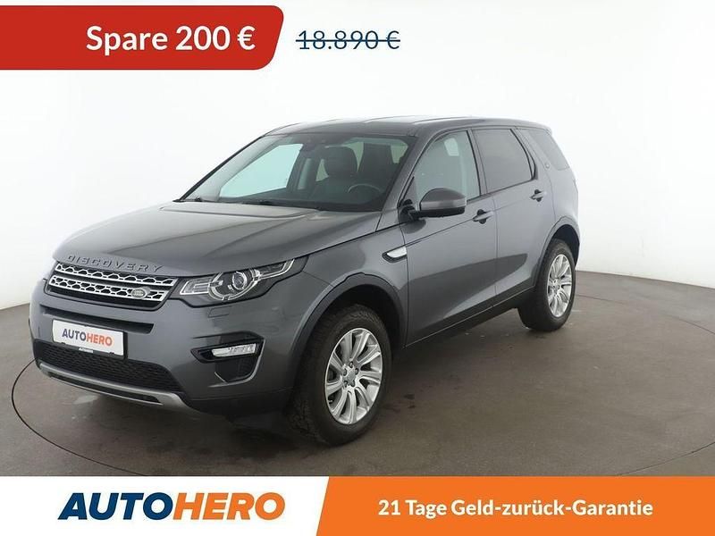 Grau Gebraucht 2015 Land Rover Discovery Sport HSE SUV | 18.690 € (Etwas zu teuer) - Bild 1/3