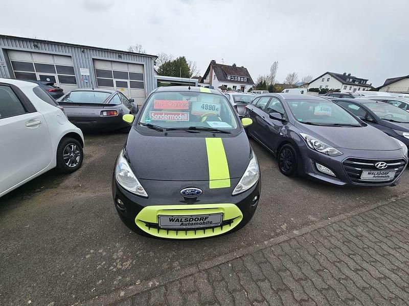 Gebraucht Ford Ka Titanium 69 PS (50 kW) 2010 Midnightschwarz metallic Kleinwagen